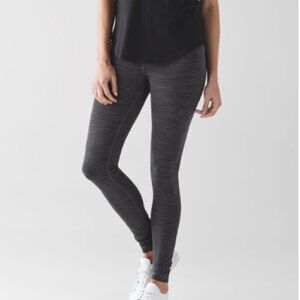 Lululemon Wunder Under Pant Hi-Rise Wee Are From Space Cool Cocoa Soot Light